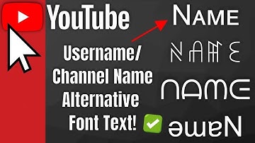 How to Change Your YouTube Username Font - Alternative Channel Name Text Fonts - 2021 (Hindi Urdu)