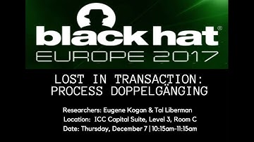 Process Doppelganging Attack