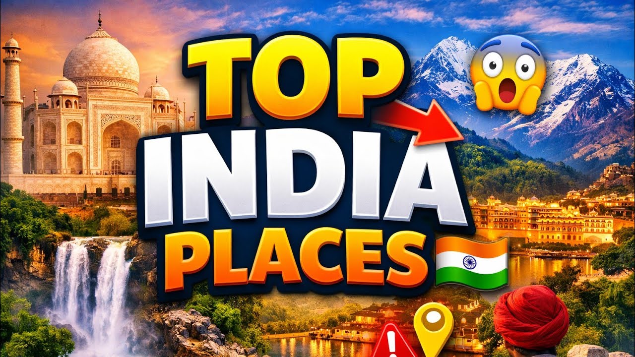 Top Places to Visit in India 2026 🇮🇳 | Must See Destinations 🔥 | Explore India ♥️ || 