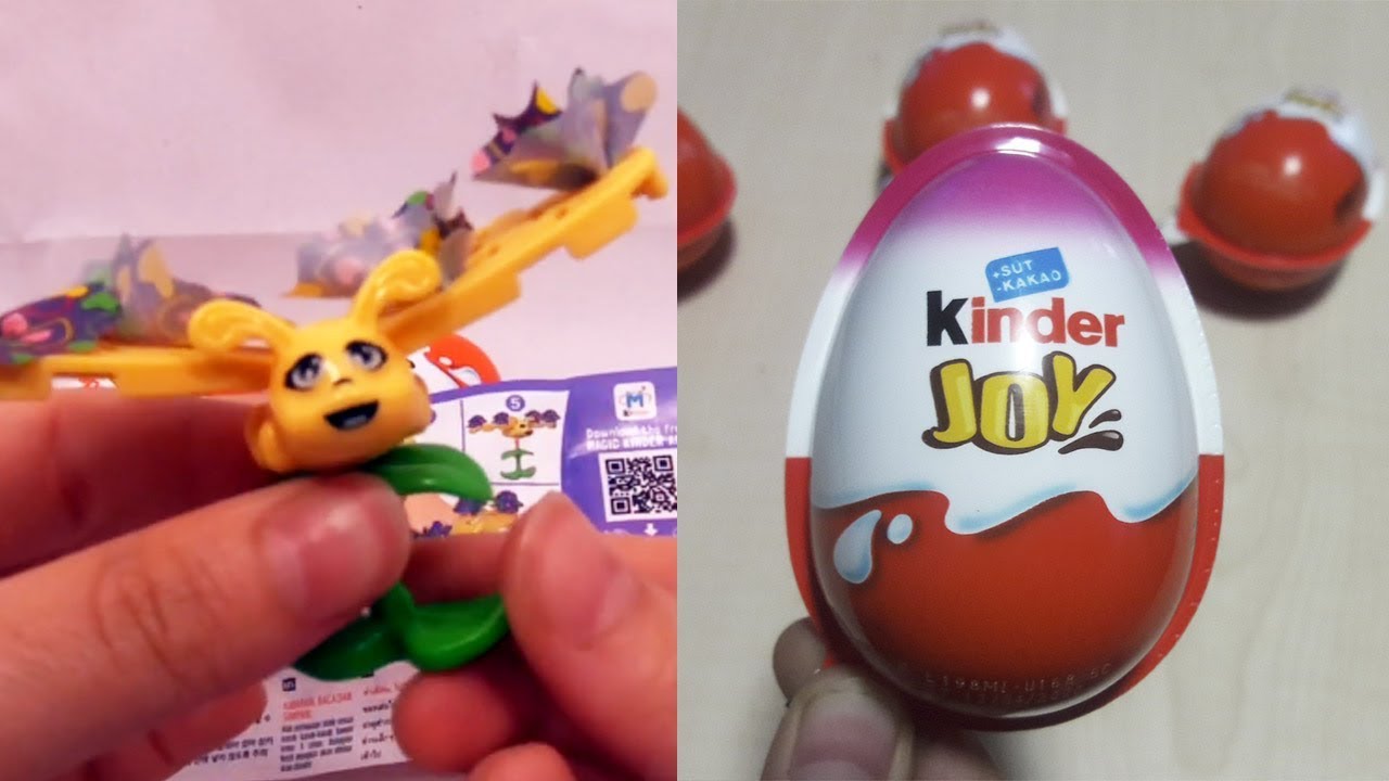 Kinder Joy Sürpriz Yumurta'dan Kelebek Çıktı YouTube
