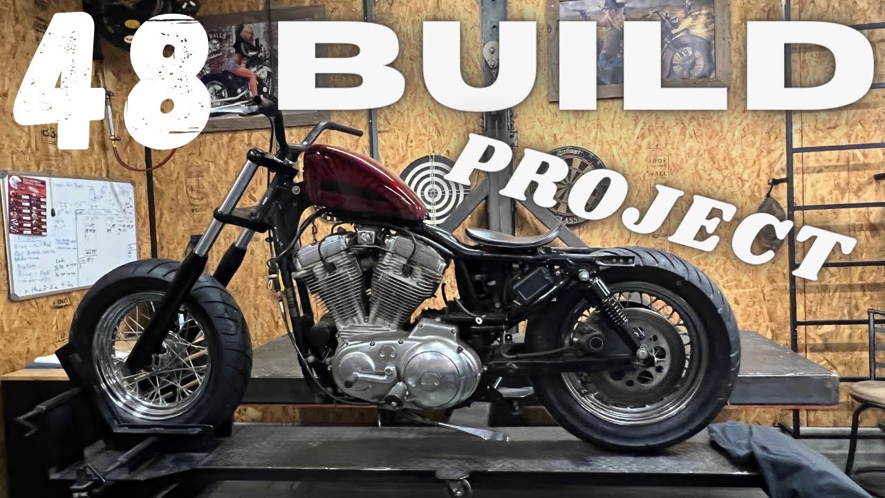 SPORTSTER BUILD Project Part 1 - YouTube