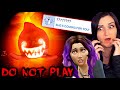 DO NOT Play The Sims 4 Paranormal Stuff ...it's HAUNTED