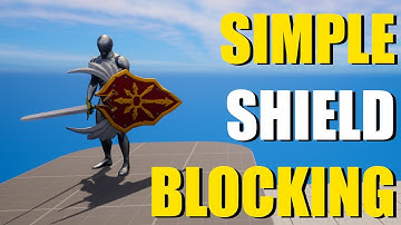 How To Block Attacks With Shield In Unreal