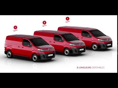 Nouveau Citroën Jumpy - 3 longueurs disponibles - YouTube
