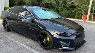 Front Bumper Lip Spoiler on Chevy Malibu