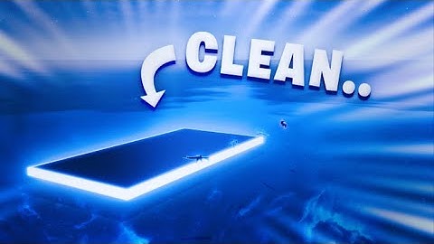 How to make a clean 1V1 map