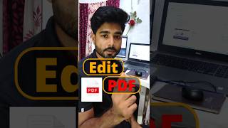 Edit PDF , Within a Second, Best tricks, #pdf #tricks #hack #viral #trending #abhisheknishadtech