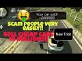 HOW TO SCAM PEOPLE IN CAR PARKING MULTIPLAYER