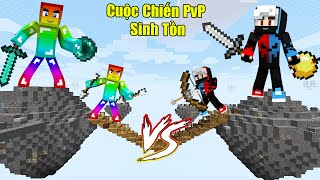 MINI GAME : CUỘC CHIẾN PvP SINH TỒN ** NOOB COI THƯỜNG PIXEL VÀ CÁI KẾT