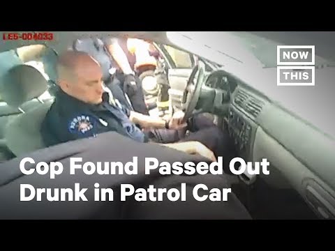 cop-caught-passed-out-drunk-in-patrol-car-|-nowthis