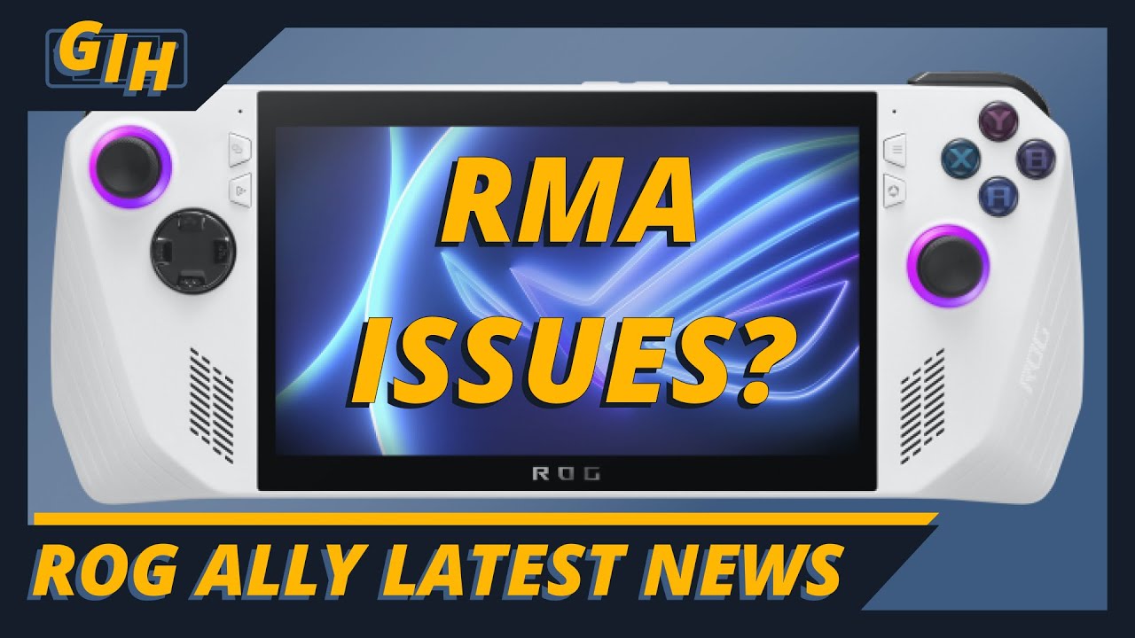 Asus Rma It Looks like Asus ROG ALLY Might Have An RMA Problem - YouTube