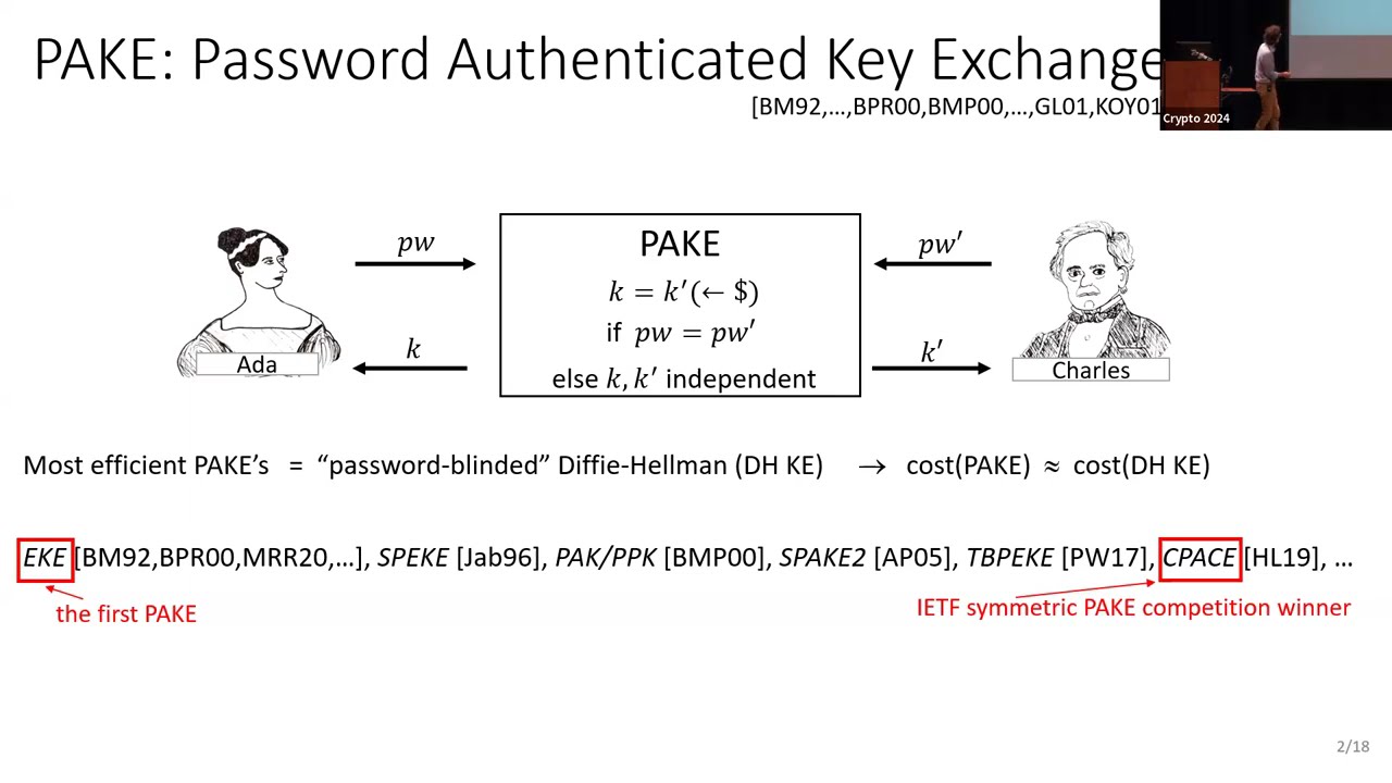 Key Exchange (Crypto 2024)