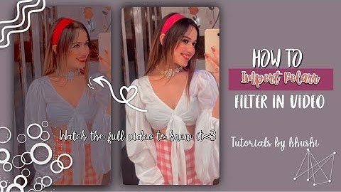 🦋 :: how to add polarr filters in videos (ios ver) :: Tutorials by khushi༄