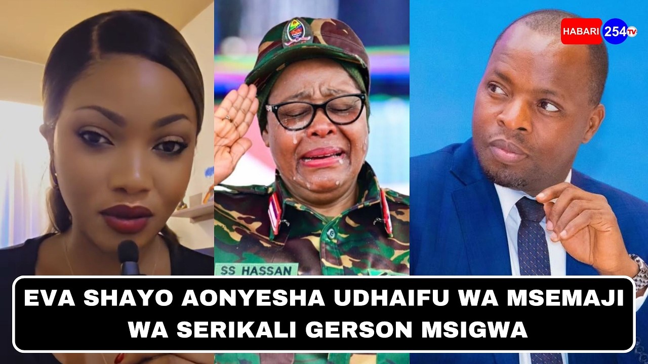 Eva Shayo Ampiga Kwenye Mshono Gerson Msigwa Kufuatia Mahojiano Na BBC