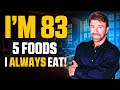 Chuck norris 83 still looks 59 i eat 5 foods  dont get old