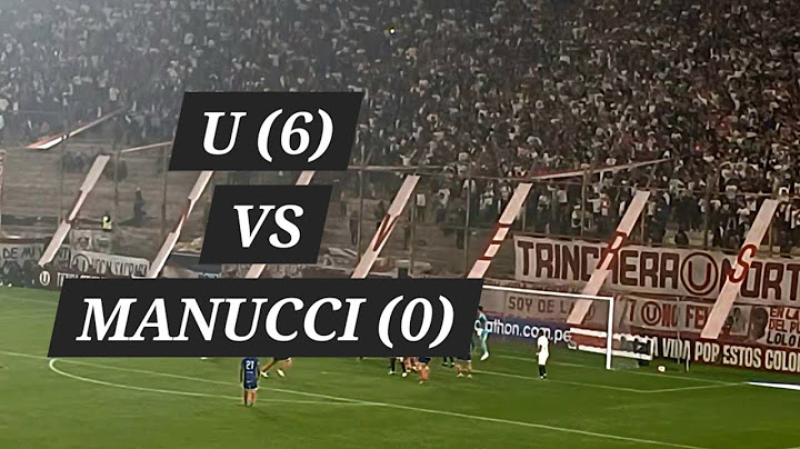 GOLEADA DE UNIVERSITARIO | U VS MANUCCI (6-0) #universitario #MANUCI #RESUMEN