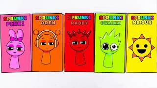 Paper DIY💖 Unboxing INCREDIBOX Blind Box, How to make Blind Bag