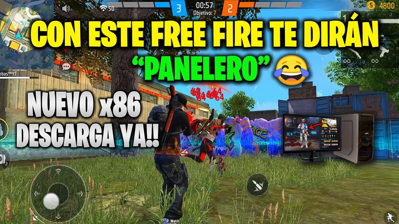 SALIÓ EL NUEVO FREE FIRE x86 DESCARGA AHORA Y JUEGA A +90FPS !! 🤯