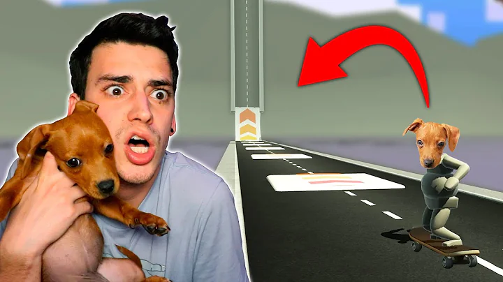 MY PUPPY SKATES THE CRAZIEST HIGHWAY! (Turbo Dismo...