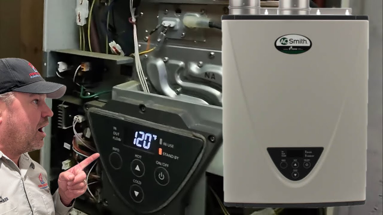 Проточный водонагреватель AO Smith не нагревает воду | Диагностика и устранение ошибки с кодом 11...