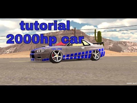 tutorial make 2000hp #car parking multiplayer - YouTube
