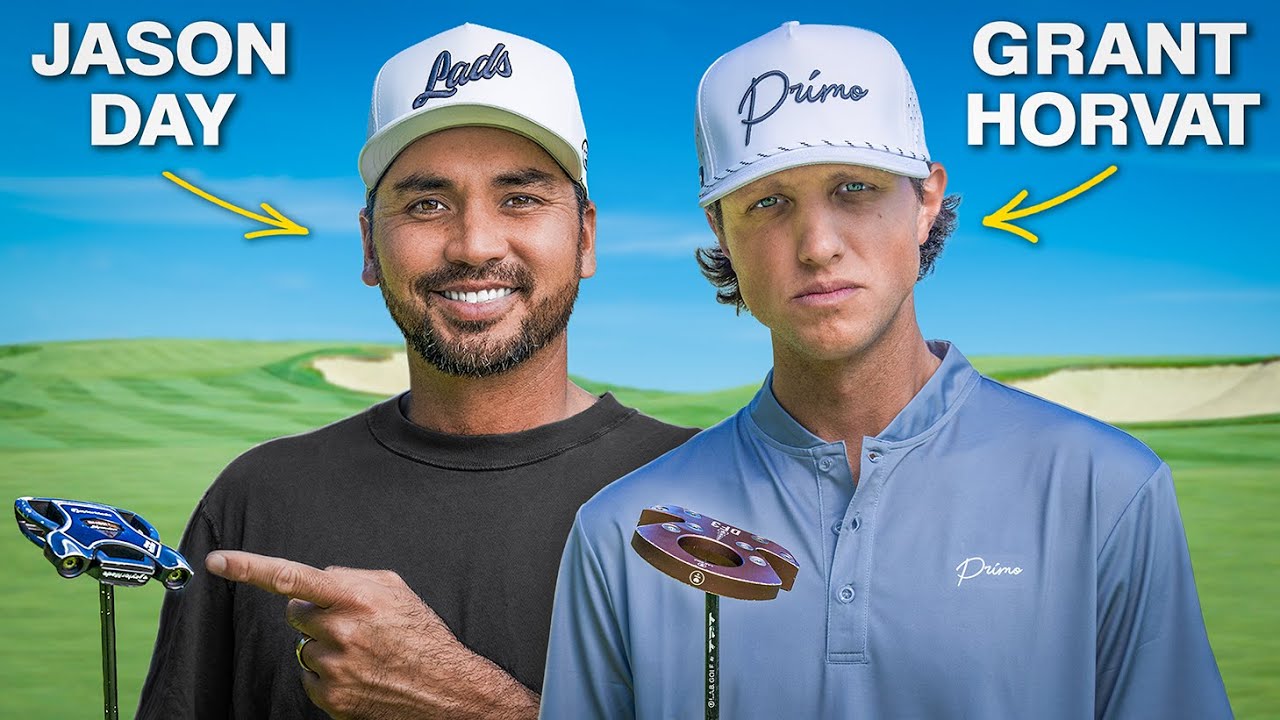 Giving Grant Horvat a Putting Lesson