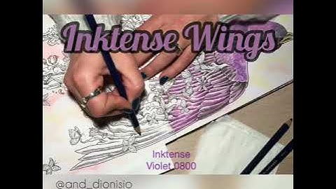 HOW TO COLOR INKTENSE WINGS ON IMAGIMORPHIA