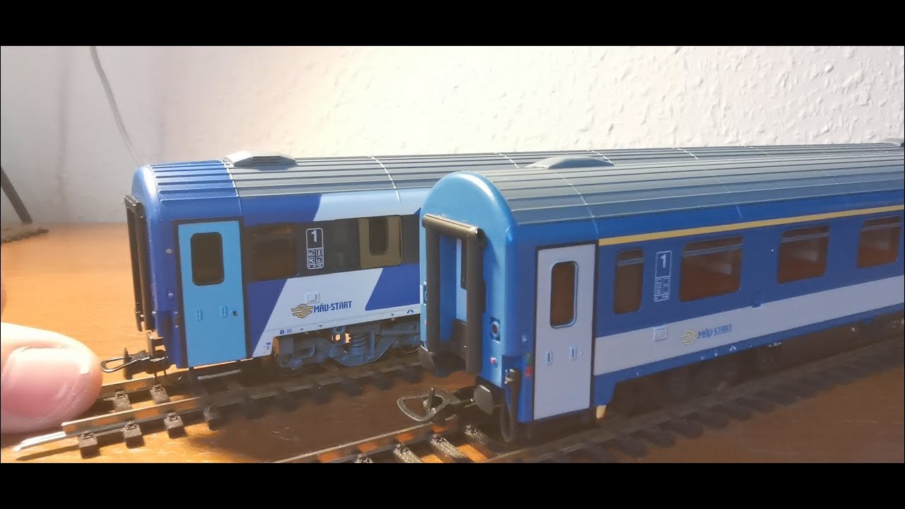 H0 acme AVMZ, NMJ IC+, ROCO GATX tartály kocsi