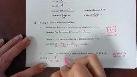 Unit 7 Day 1 Notes & Examples Video