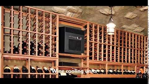 Commercial wine rack in San Marcos , California