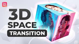 🧊 3D Space Transition | Warp Through Dimensions with InShot!🌌