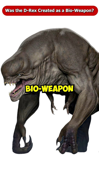 Was the D-Rex Created as Bio-Weapon by InGen in Jurassic World Rebirth? #Shorts #Viral
