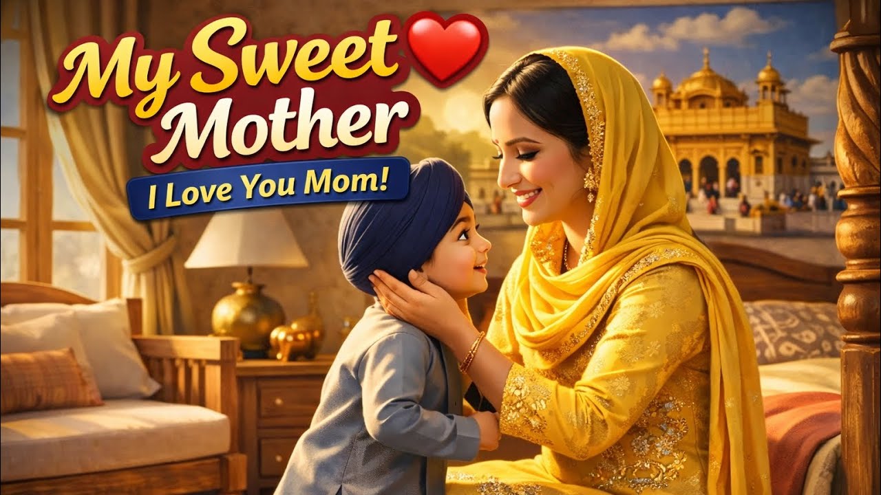 My Sweet Mother ❤️ | ਪਿਆਰੀ-ਪਿਆਰੀ ਮੇਰੀ ਮਾਂ | Punjabi Kids Story