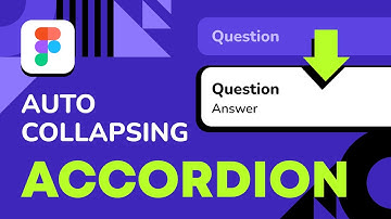 Auto Collapsing Accordion Component in Figma! (Design Process)