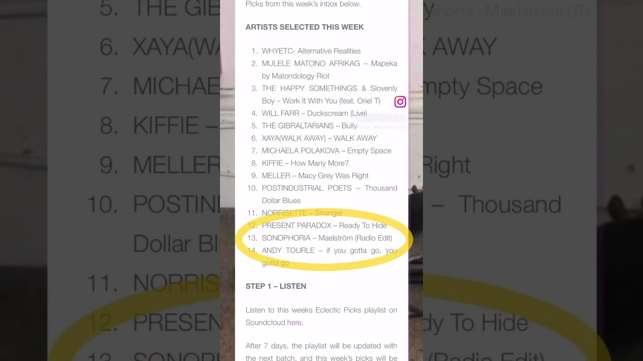 Maelstrom (Fresh On The Net feature ‘Eclectic Picks’)