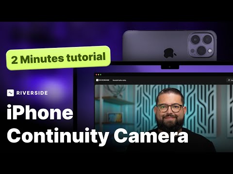 Master iPhone Continuity Camera for Podcasts in 2 Min