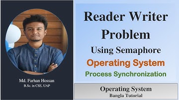Reader Writer Problem Using Semaphore|Process Synchronization|operating system|Bangla Tutorial