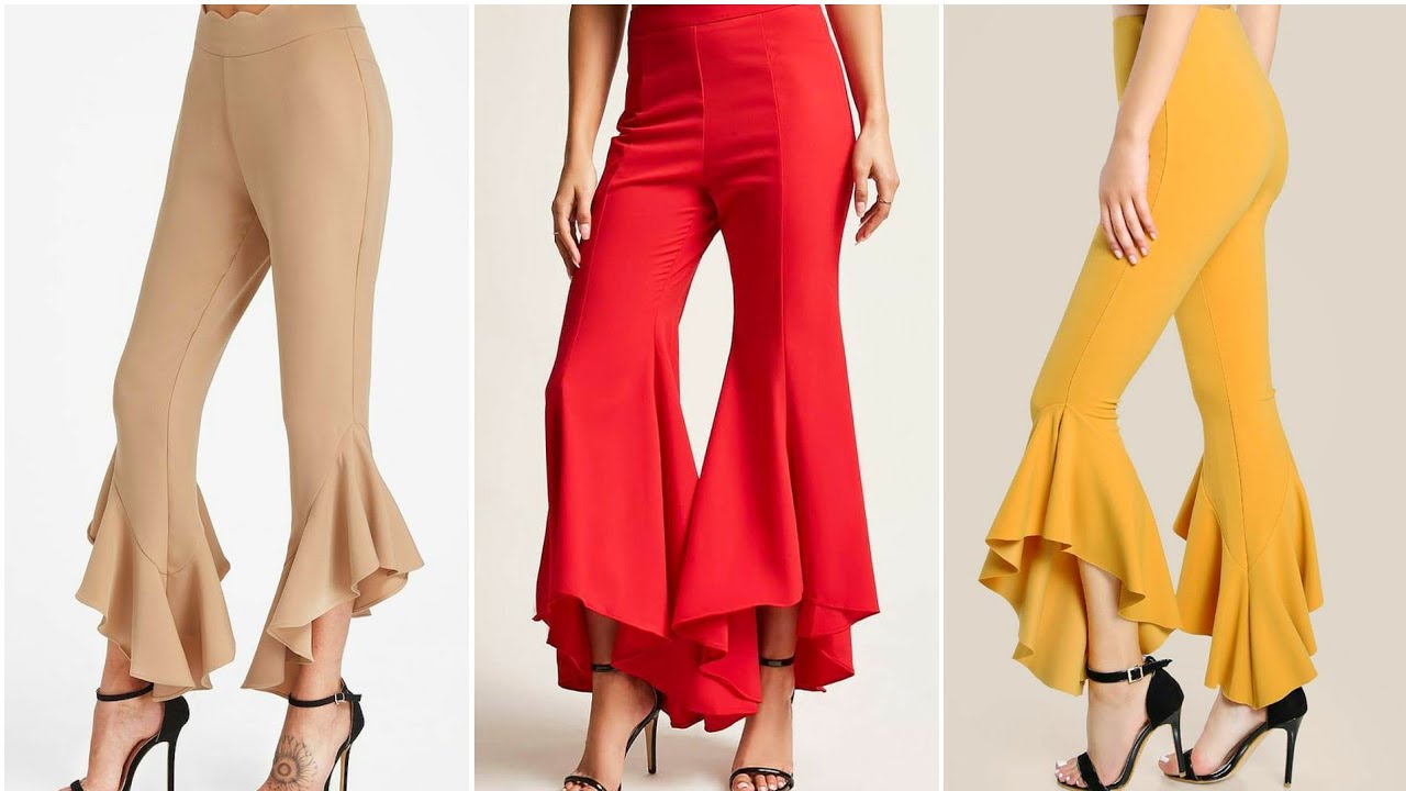 Frilly And Button Most Beautiful And Unique Ideas of Flapper And Trousers For Girls And Women