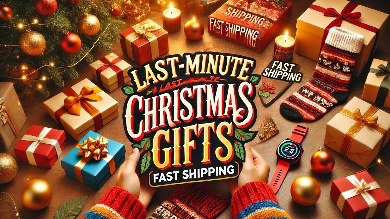 Last-Minute Christmas Gifts That Ship Fast! 🎁 Top Ideas for 2024 | Perfect for Everyone on Your List