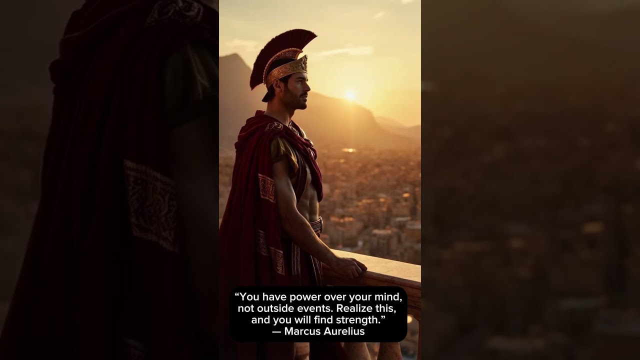 Your mind = your power. Don’t stress the outside. 