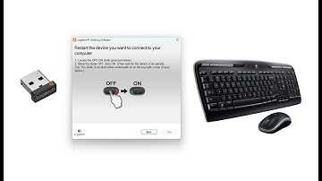 Logitech unifying receiver upari poveži
