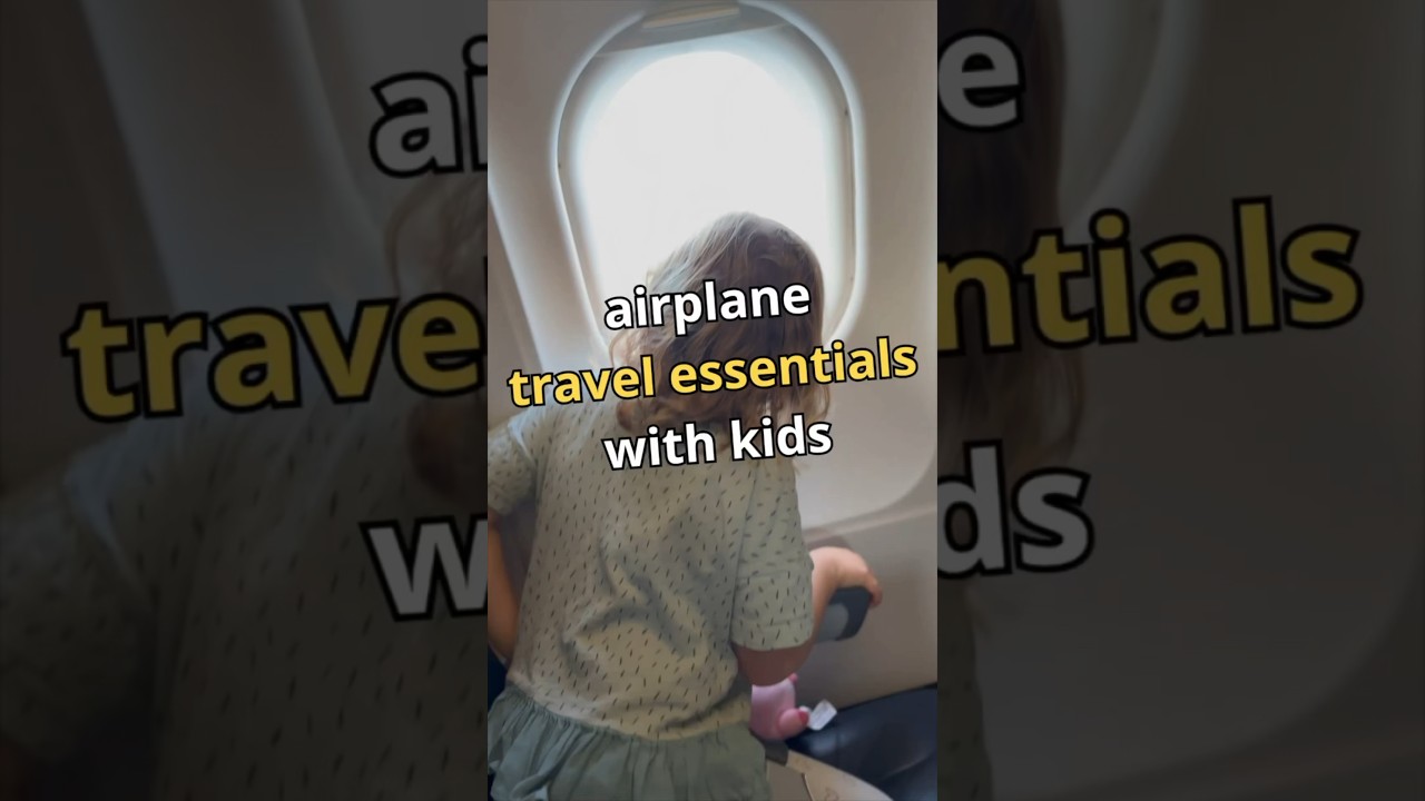 Airplane travel essentials for toddlers to keep them engaged +pass