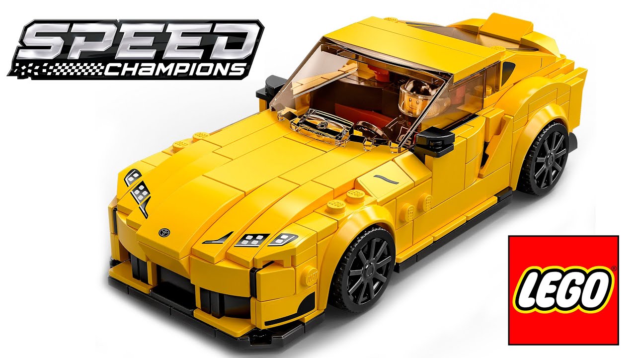 Inca Empire kok læsning Lego Speed Champions 76901 Toyota GR Supra 💥 Speed Build Review - YouTube