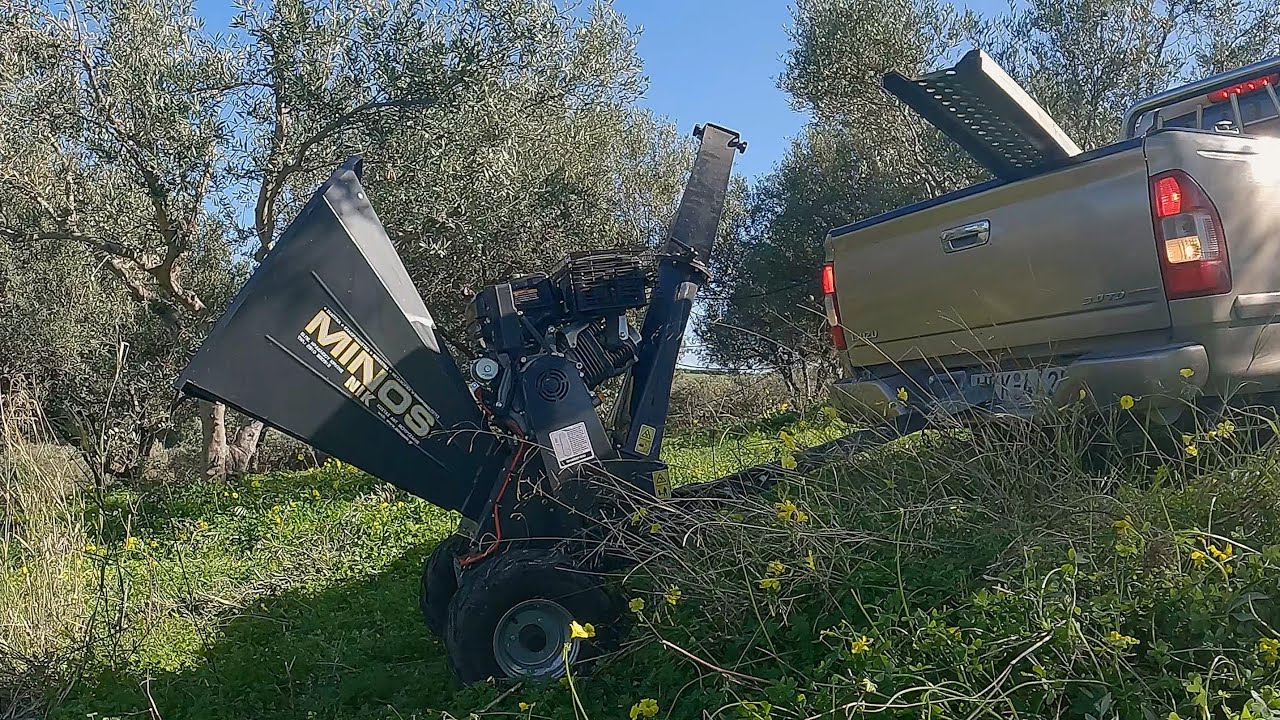 Επικίνδυνες αποστολές με βιοθρυμματιστή Minos Nik