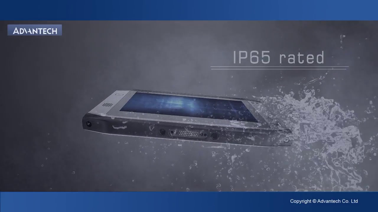 Advantech Rugged Tablet PWS-872 Rugged Tablet with Modularized Peripherals, Advantech - YouTube
