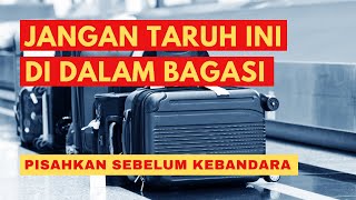 7 BARANG YANG WAJIB DI BAWA KEDALAM KABIN PESAWAT