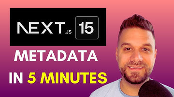 How to Master Next.js Metadata in 5 Minutes!