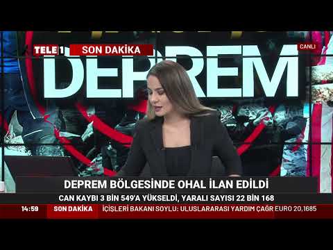 Deprem bölgesinde OHAL ilan edildi!