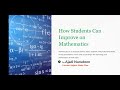 How Students can improve on Mathematics
