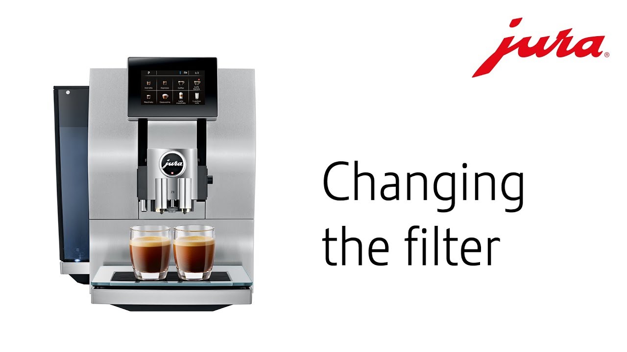 JURA Z8 Changing the filter YouTube